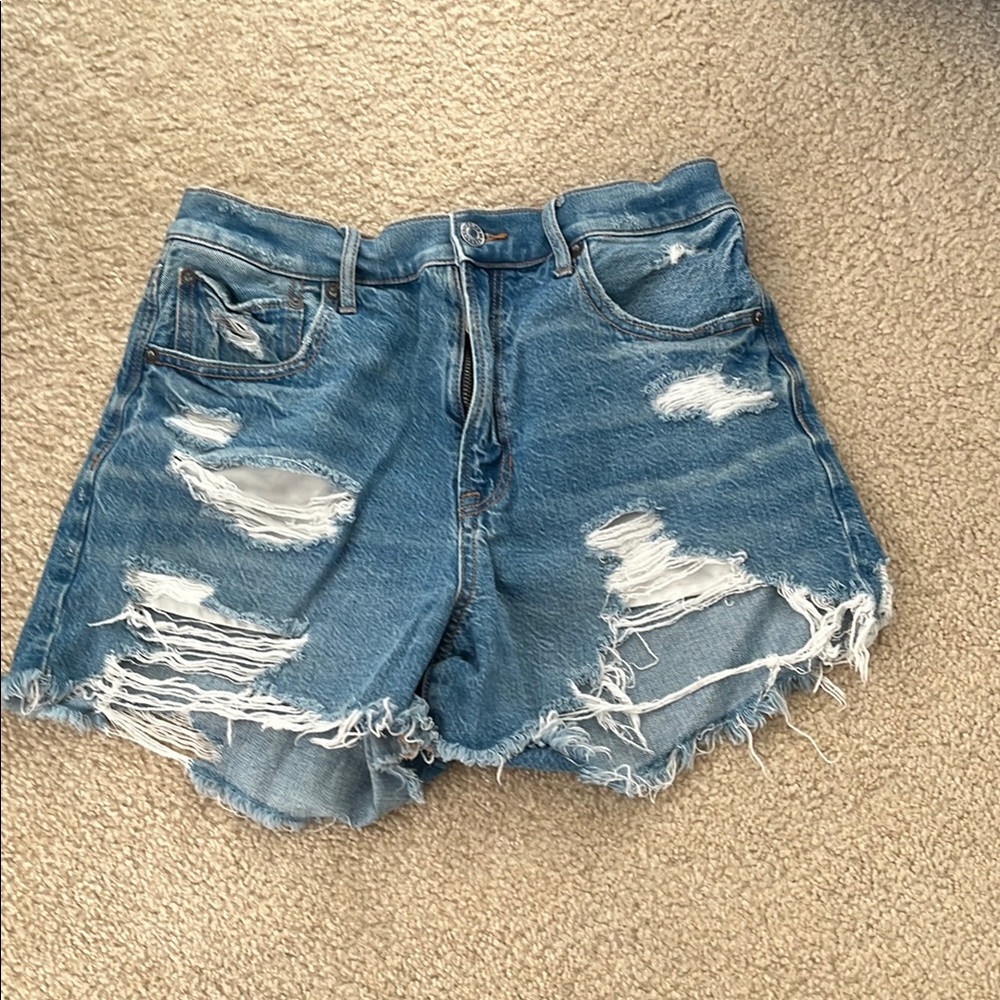 American Eagle Distressed Denim Shorts